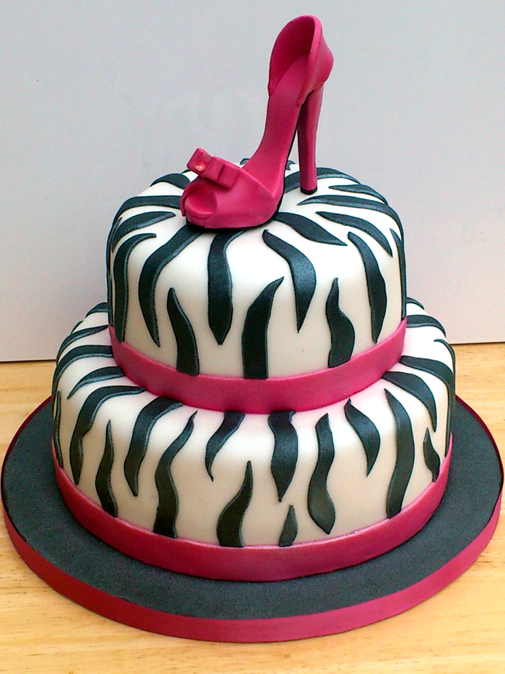 Pink Stiletto 2 Tier Novelty Cake | Susie's Cakes