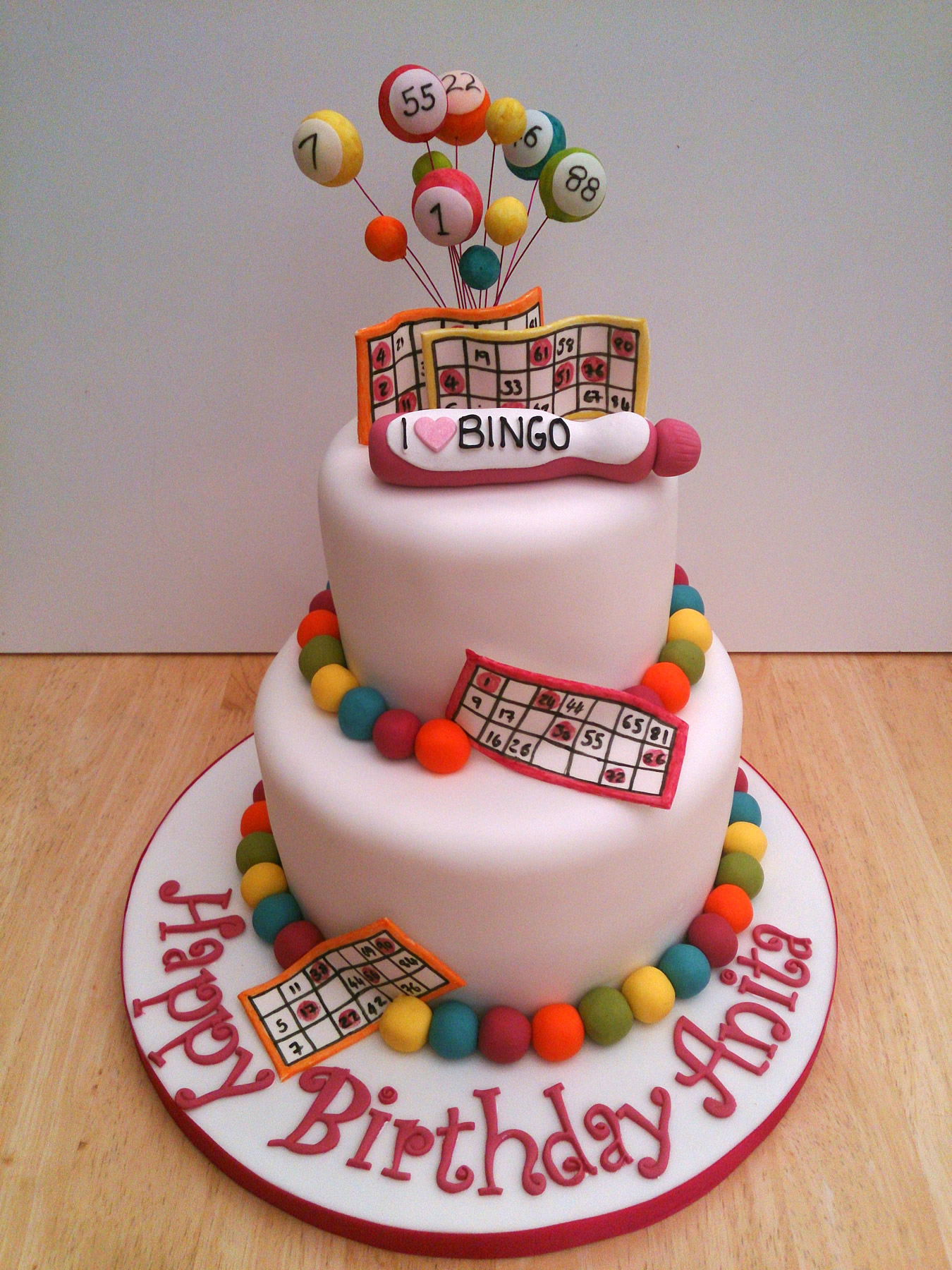 BINGO Cake by Yzadelle's Customized Cakes & Cupcakes - Amazing Cake Ideas