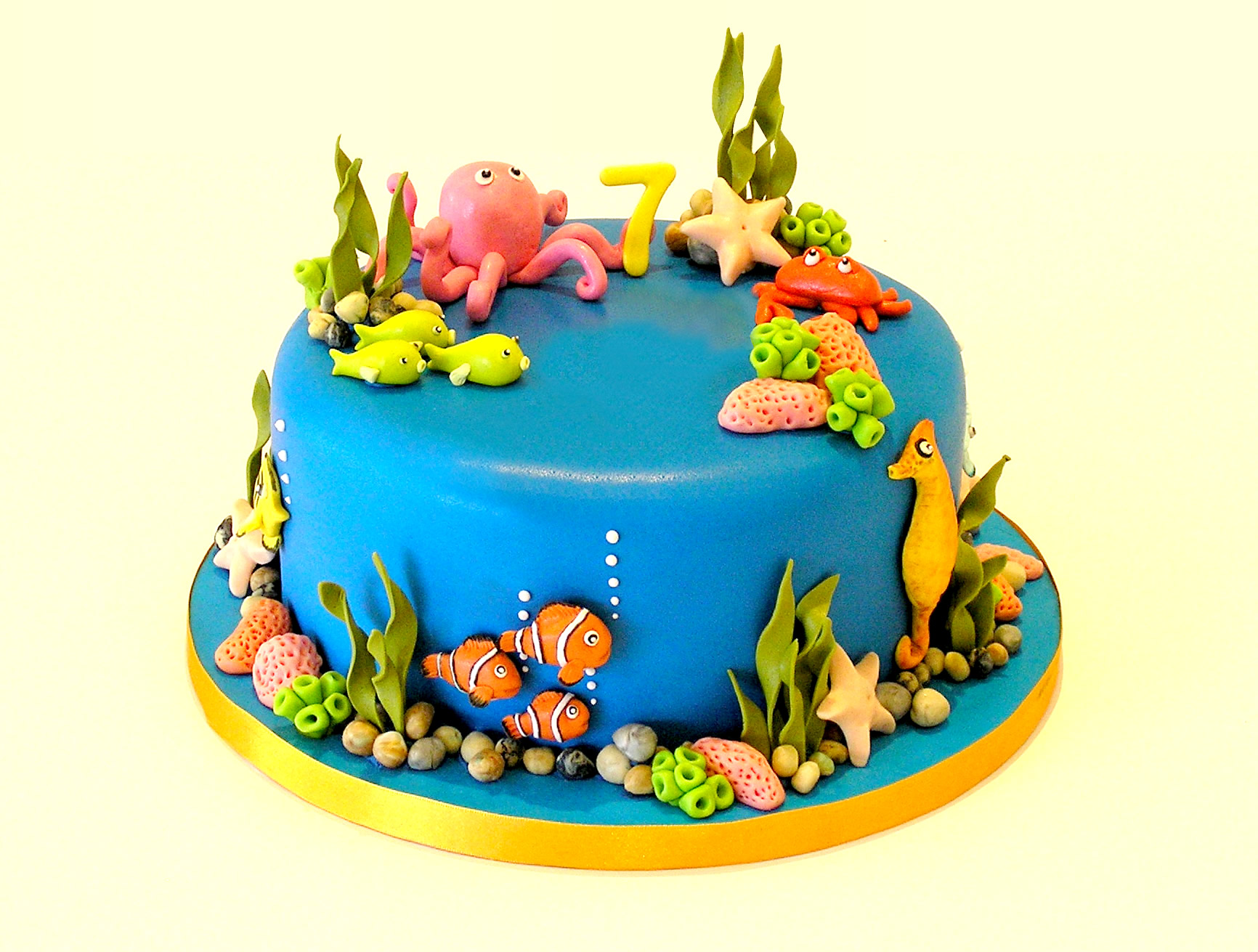 Aquarium Themed Novelty Birthday Cake Susie S Cakes