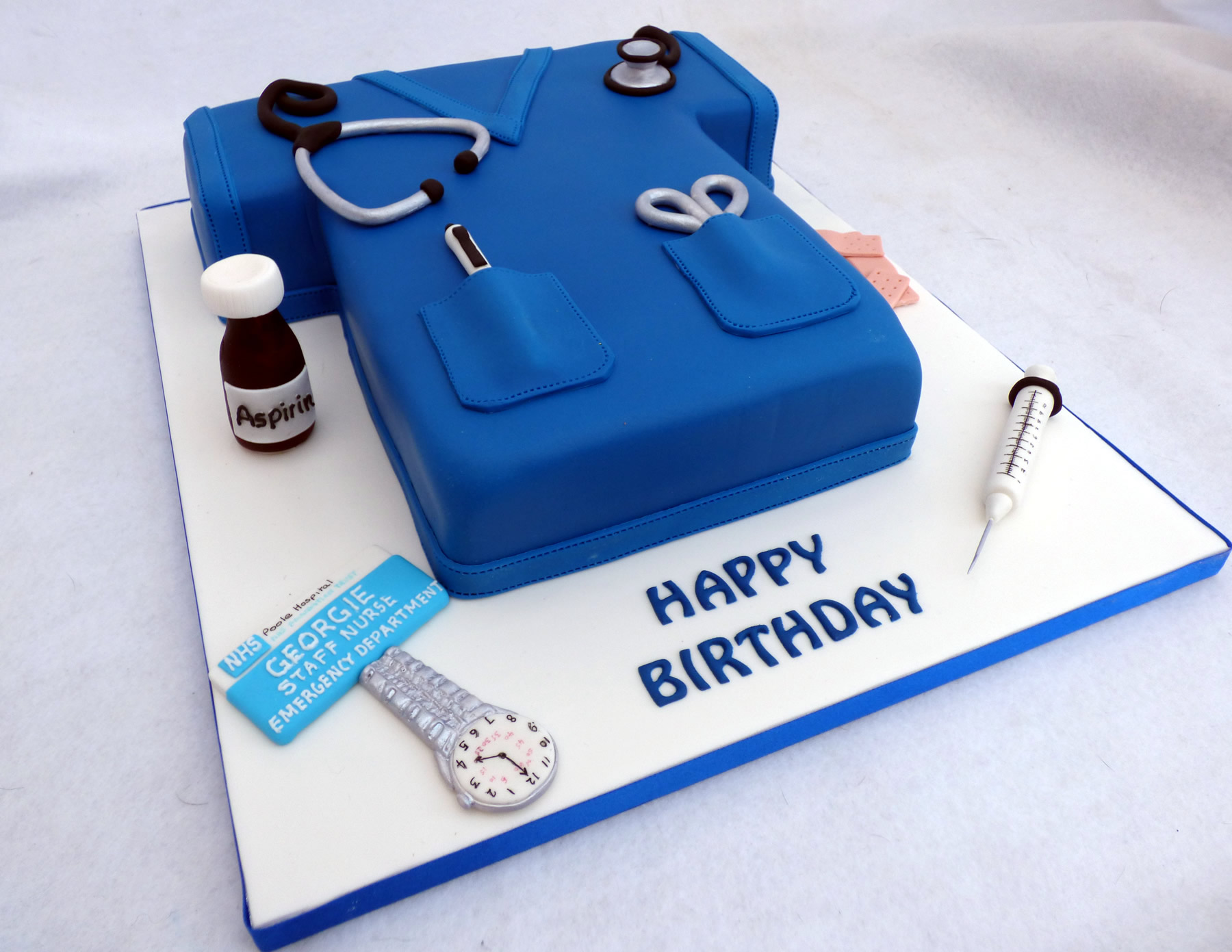 Number 40 nurse cake | The Cupcake Factory Barbados | Flickr