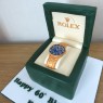 rolex-blue-face-watch-in-a-box-birthday-cake-poole-dorset-detail-2 thumbnail
