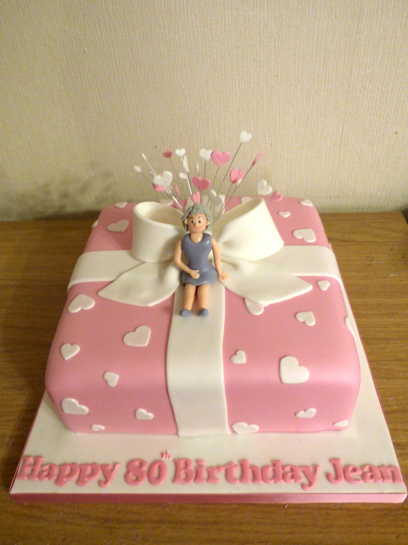 80th Birthday Cake from Cake Wellington