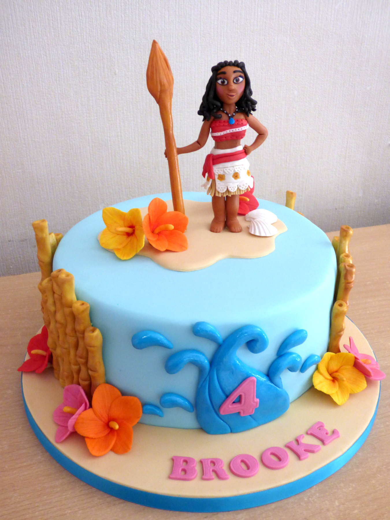 15 Beautiful Moana Birthday Cake Ideas (This is a Must for the Party) | Moana  birthday cake, Moana birthday, Moana cake
