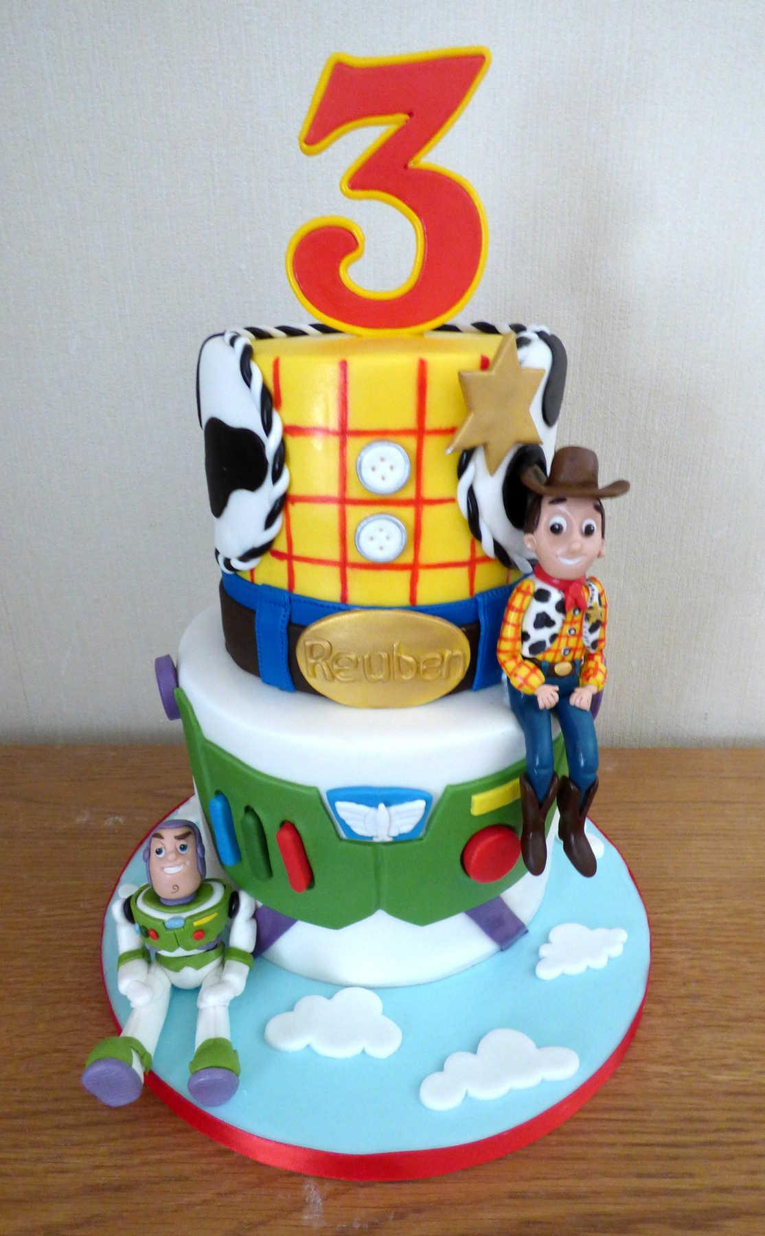 Buy Toy Story Cake Topper Buzz and Woody Blue and Yellow Party Decorations Toy  Story Birthday Party Online in India - Etsy