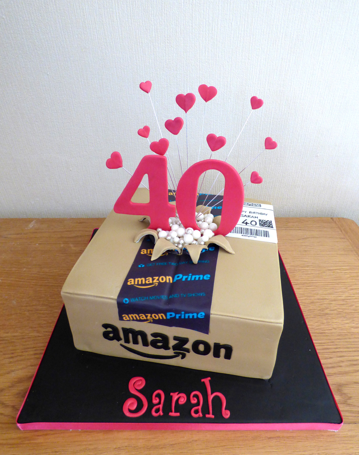 Amazon Box Cake | Amazon Cake | Amazon Package Cake - YouTube