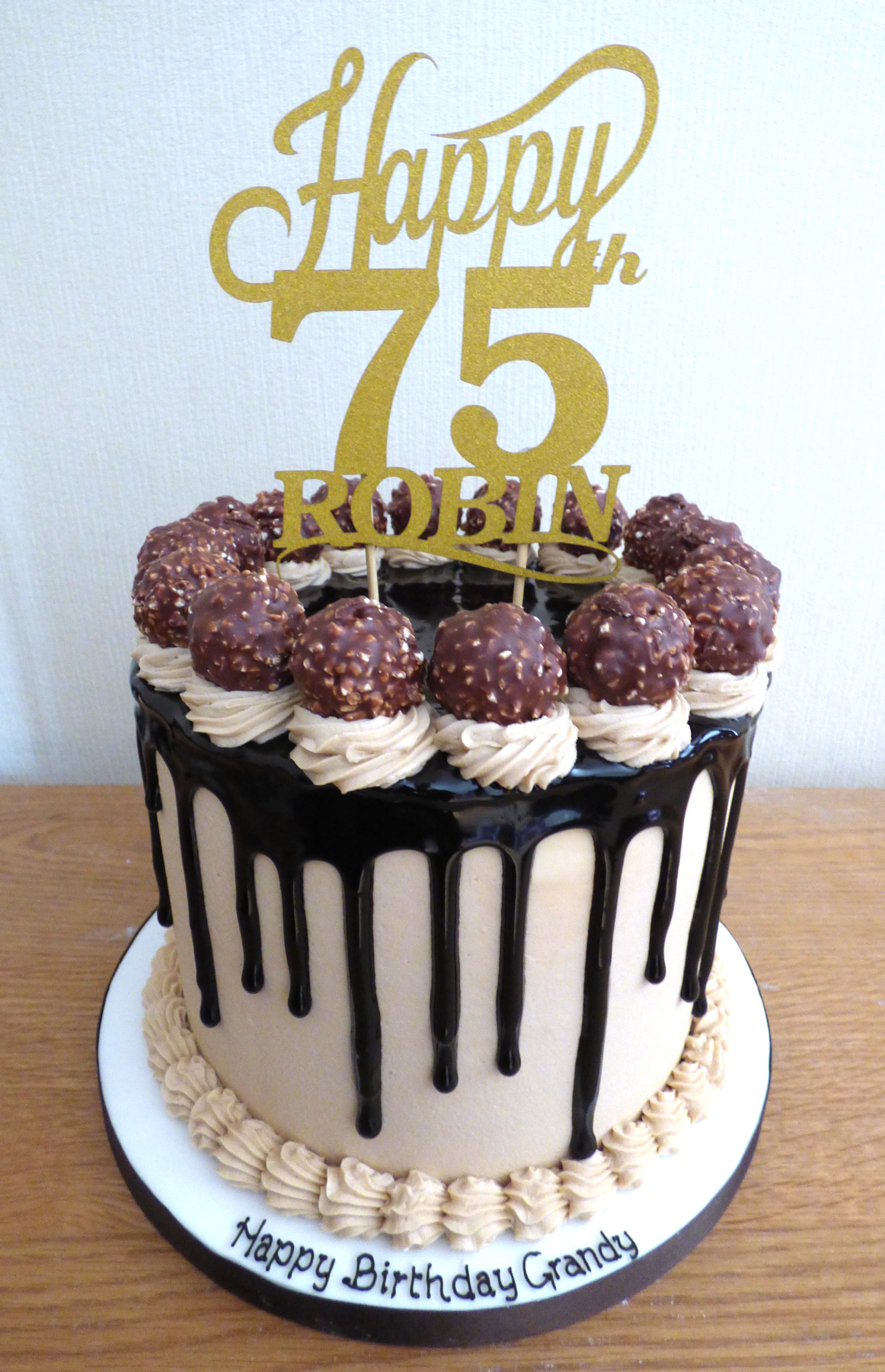 Ferrero Rocher chocolate cake (Eggless) - Ovenfresh