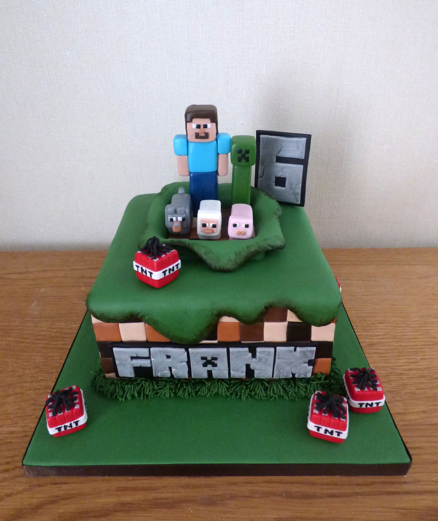 Minecraft Birthday Cake In The Way You Love - YouTube